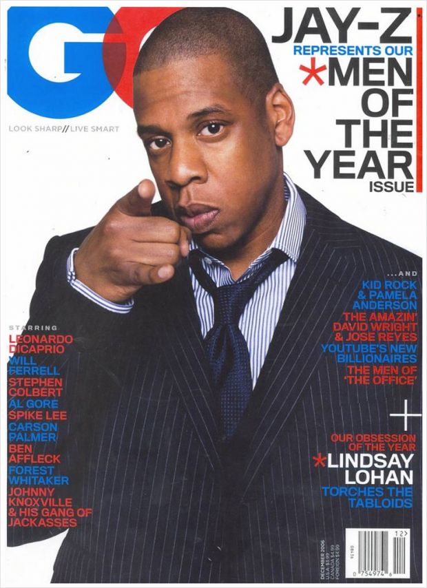 GQ Men of the year - over the years 