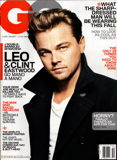 GQ Men of the year - over the years 