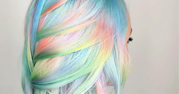 Pastel hair looks