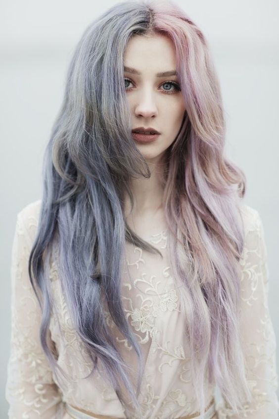 Pastel hair looks