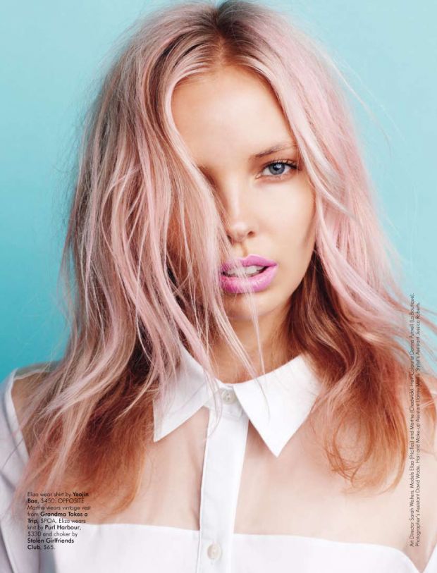 Pastel hair looks