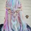 Pastel hair looks