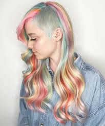 Pastel hair looks