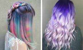 Pastel hair looks