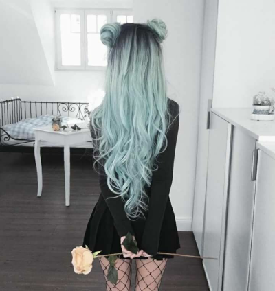 Pastel hair looks