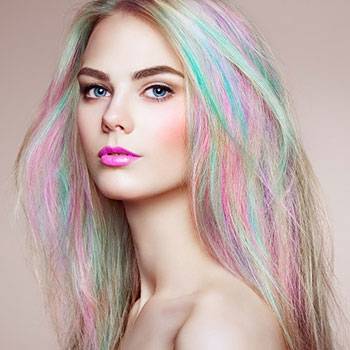 Pastel hair looks