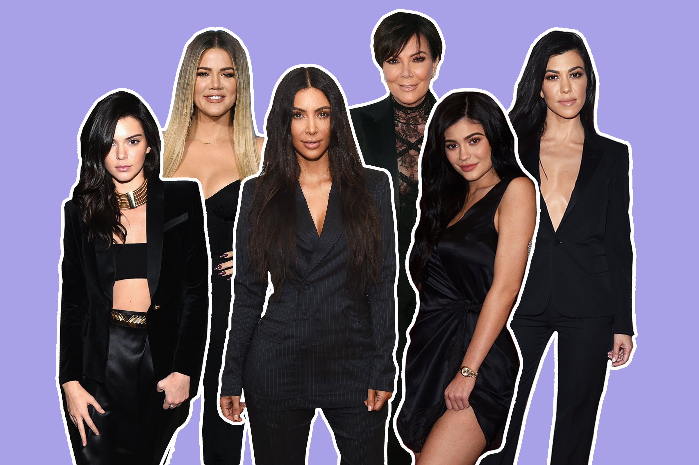 The Kardashian-Jenner family 