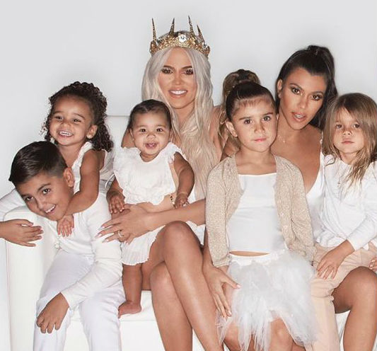 The Kardashian-Jenner family 