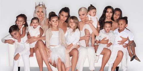 The Kardashian-Jenner family 