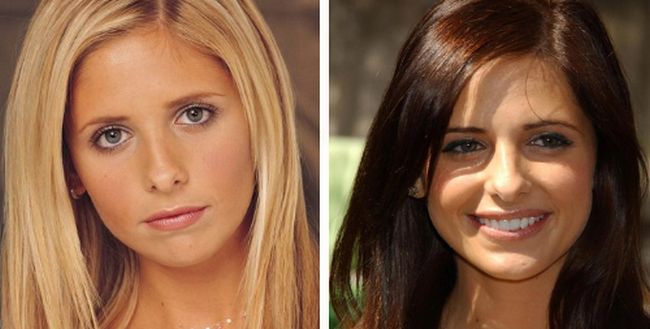 Celebrity Blonde to Brunette Makeovers